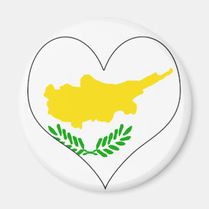 Aimant J'aime la Chypre