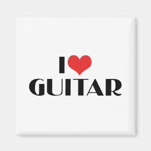 Aimant J'aime la guitare