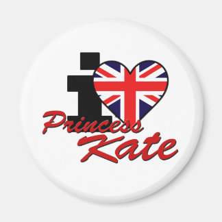Aimant J'aime la princesse Kate