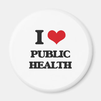 Aimant J'aime la santé publique