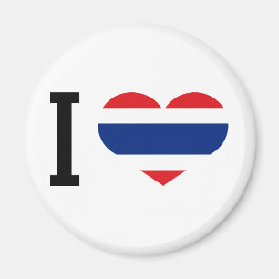 Aimant J'aime la Thaïlande