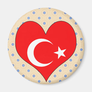 Aimant J'aime la Turquie