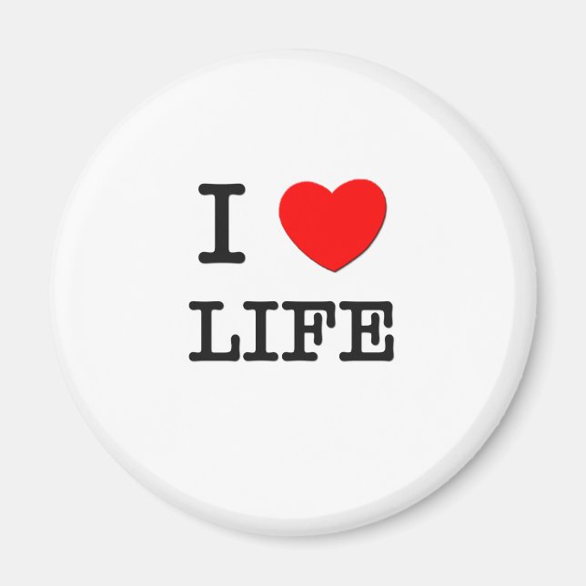 Aimant J'aime la vie (Devant)