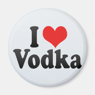Aimant J'aime la vodka