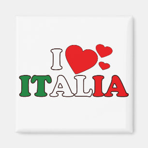 Aimant J'aime l'aimant de l'Italie