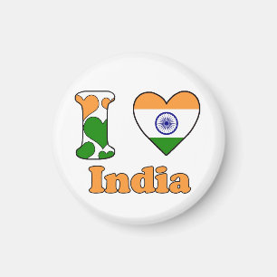 Aimant J'aime l'aimant indien