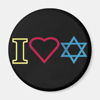Aimant J'aime l'aimant israélien