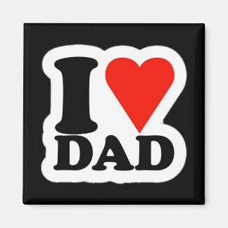 Aimant J'aime l'aimant papa