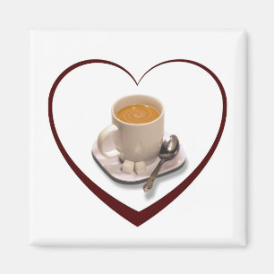 Aimant J'aime le café