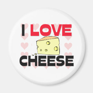 Aimant J'aime le fromage