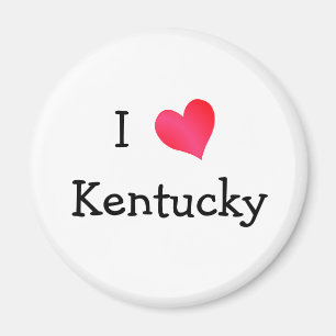 Aimant J'Aime Le Kentucky