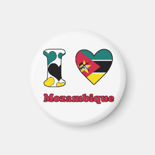 Aimant J'aime le Mozambique