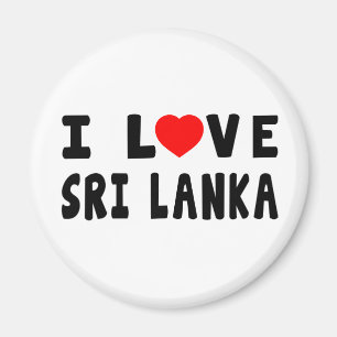Aimant J'aime le Sri Lanka