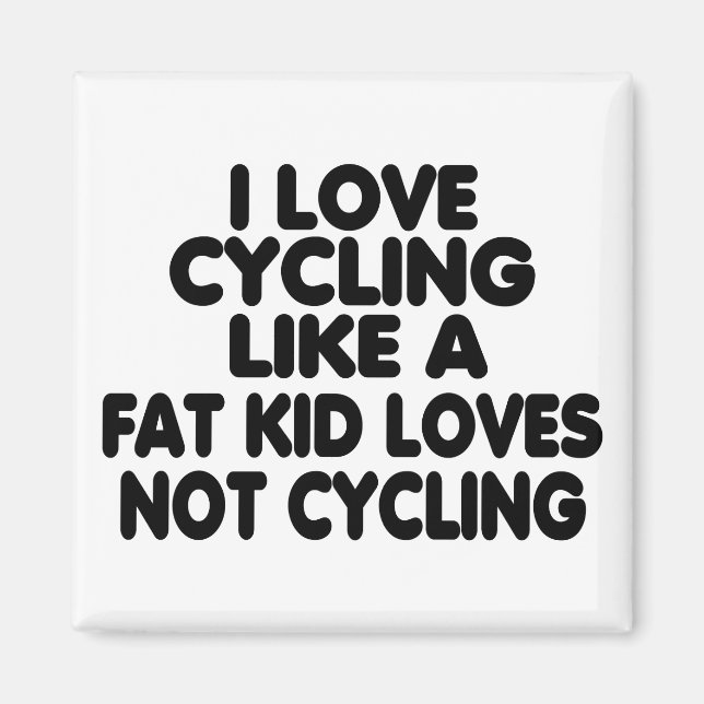Aimant J'Aime Le Vélo (Devant)