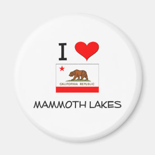 Aimant J'aime les LACS GIGANTESQUES la Californie