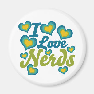 Aimant J'Aime Les Nerds