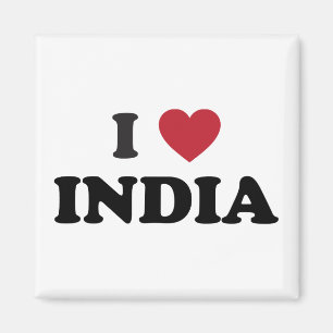 Aimant J'aime l'Inde