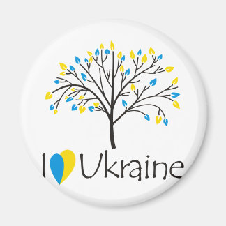 Aimant J'aime l'Ukraine