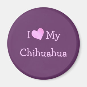 Aimant J'Aime Mon Chihuahua