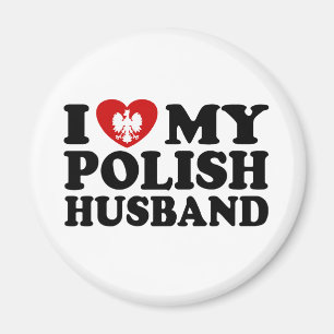 Aimant J'Aime Mon Mari Polonais