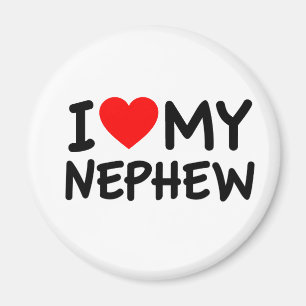 Aimant J'aime mon neveu