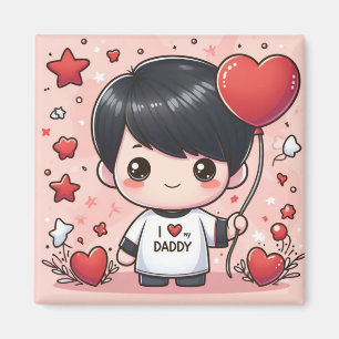 Aimant J'Aime Mon Papa