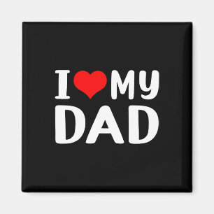 Aimant J'aime mon père drôle père &# s cadeau de jour po