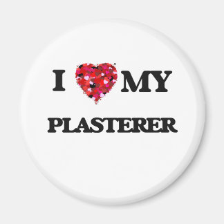 Aimant J'aime mon Plasterer