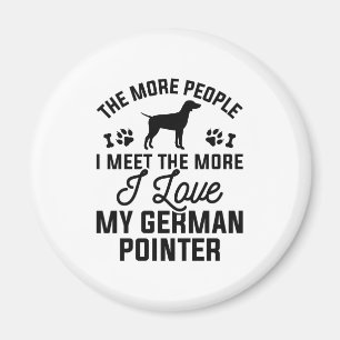 Aimant J'Aime Mon Pointeur Allemand