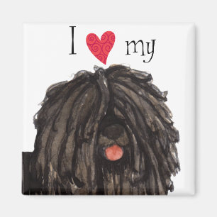 Aimant J'aime mon Puli