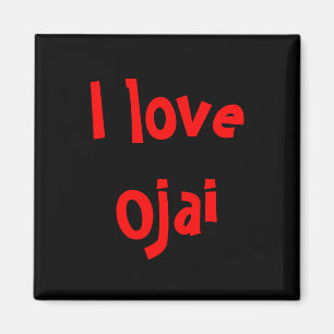Aimant J'aime Ojai