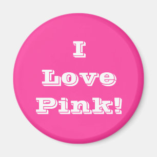 Aimant J'Aime Rose