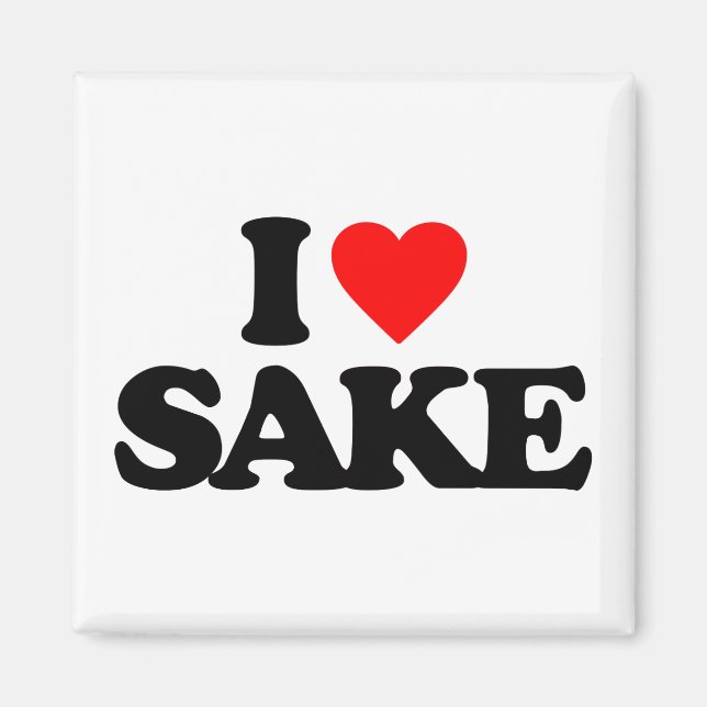AIMANT J'AIME SAKE (Devant)