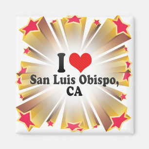 Aimant J'aime San Luis Obispo,+CA