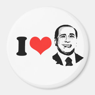 Aimant J'aime Silvio Berlusconi