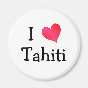 Aimant J'aime Tahiti