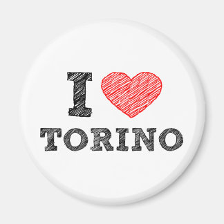 Aimant J'aime Torino