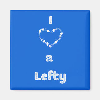 Aimant J'aime une Lefty
