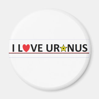 Aimant J'aime Uranus