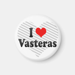 Aimant J'aime Vasteras, Suède