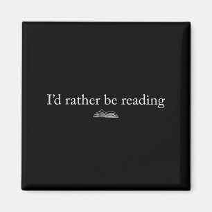Aimant J'aimerais mieux lire amoureux des livres drôle le