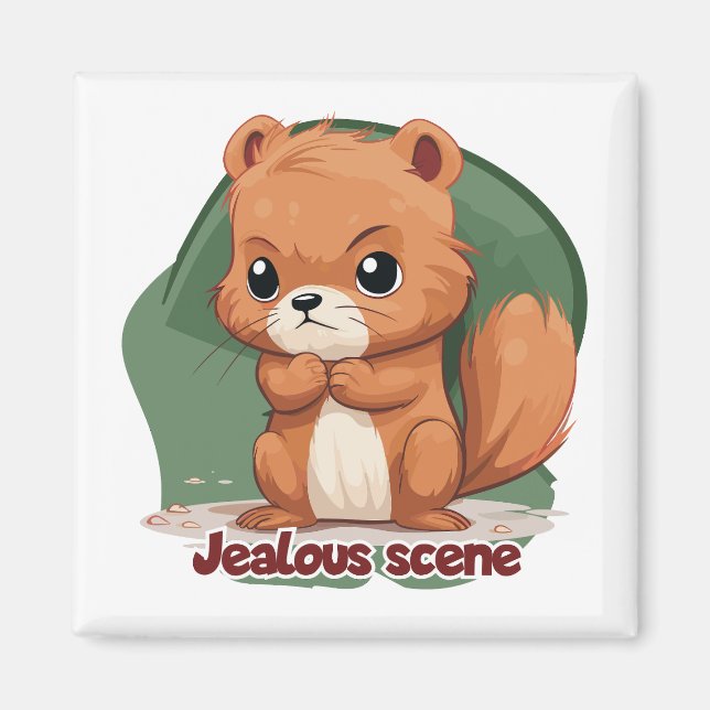 Aimant Jalousie (scène de jalousie) - Jealous scene (Devant)