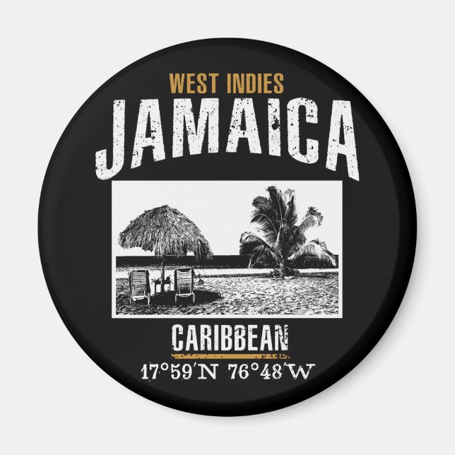 Aimant Jamaïque (Devant)
