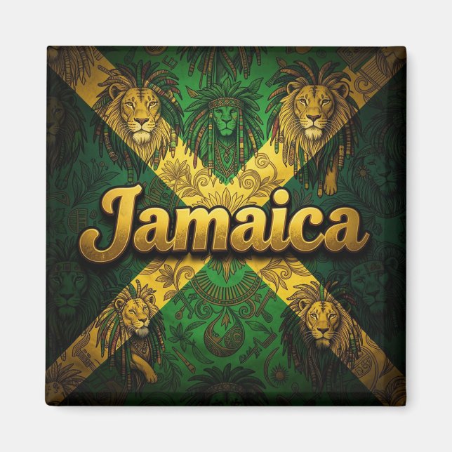 Aimant Jamaïque mon (Devant)