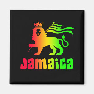 Aimant Jamaïque Rasta Lion