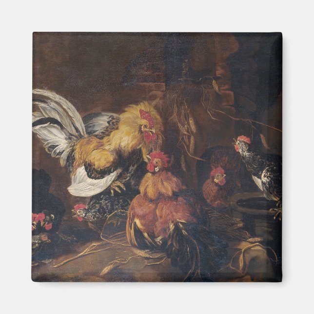 Aimant Jan Fyt Cockfight (Devant)