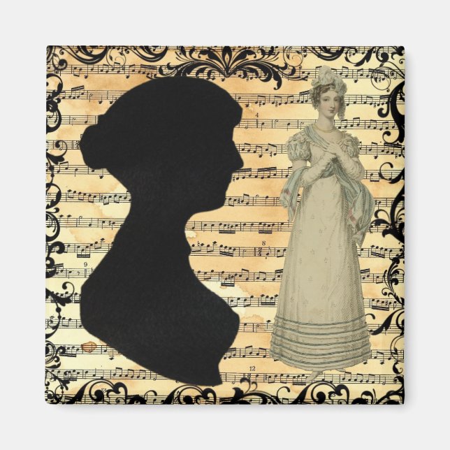 Aimant Jane Austen Music (Devant)