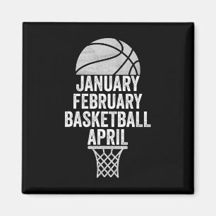 Aimant Janvier Février Basket Avril Mars College Ba