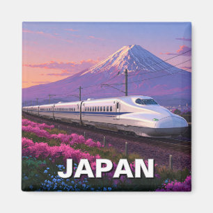 Aimant Japon Shinkansen Mt Fuji Voyage