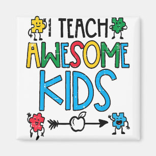 Aimant J'Apprends À Des Enfants Awesome Enseignant Sensib